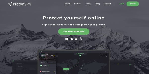 ProtonVPN Best VPNs 600x300