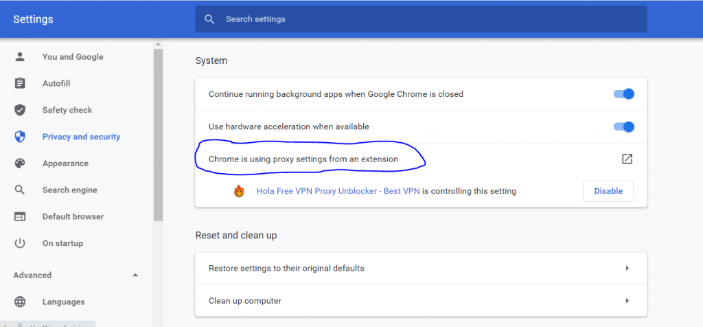 Using a proxy to unblock 3