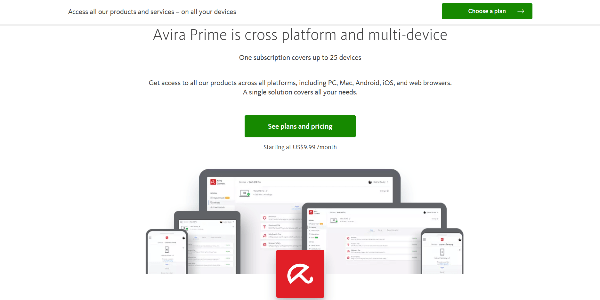 Avira Prime Antivirus