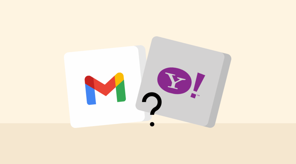 How do I send an encrypted email in Gmail and Yahoo