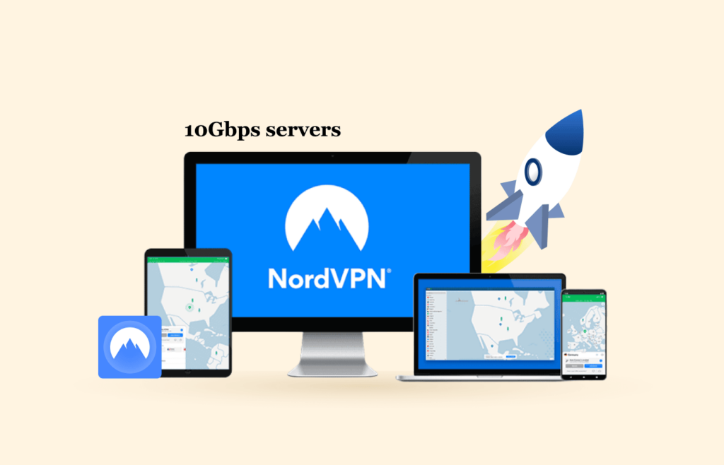 NordVPN 10Gbps fast servers