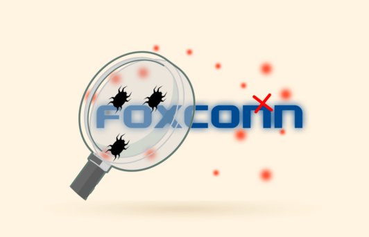 Foxconn ransomware DoppelPaymer