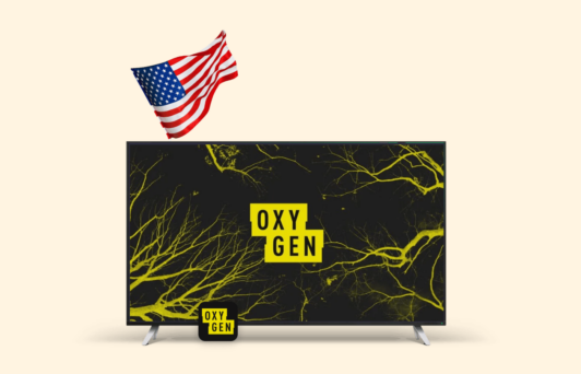 Oxygen TV outside US