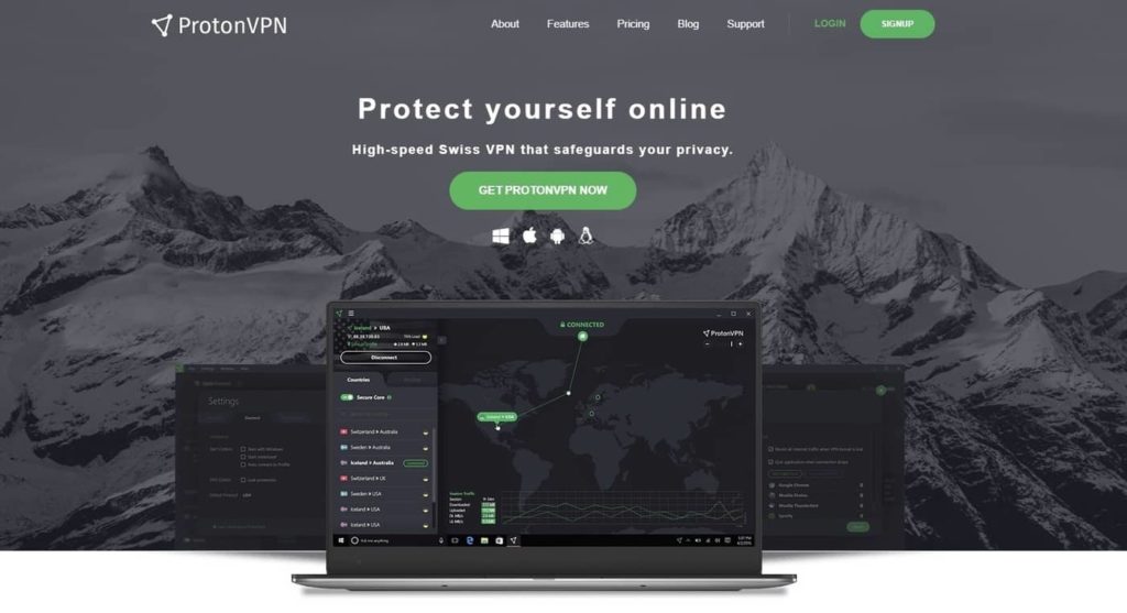 Revisión de ProtonVPN