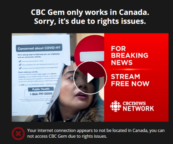 How To Watch Cbc In The Usa Or Outside Canada In