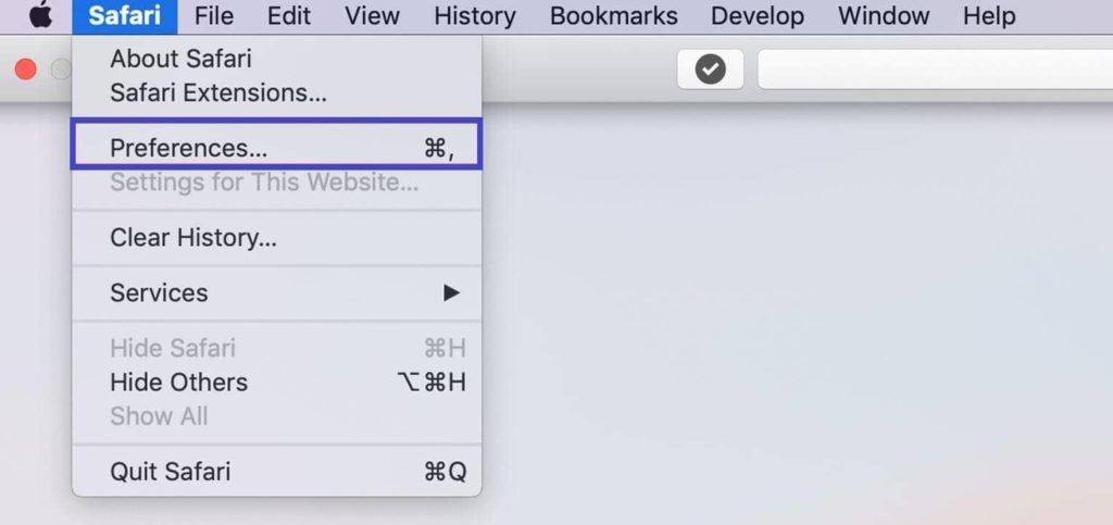Disabling WebRTC on Safari screenshot 1