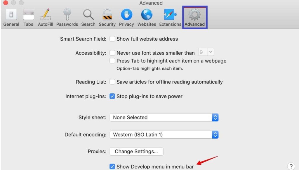 Disabling WebRTC on Safari screenshot 2