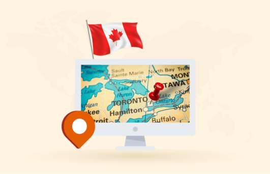 Canadian IP address