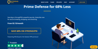 StrongVPN featured image