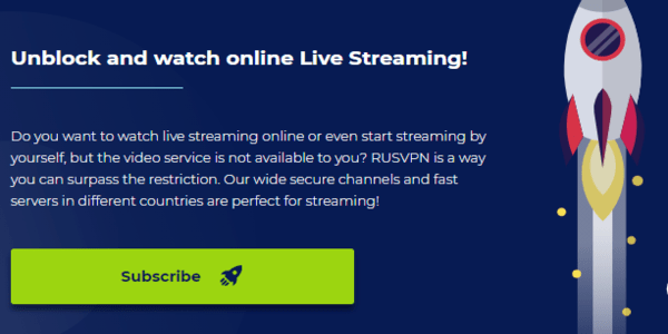 RUSVPN streaming
