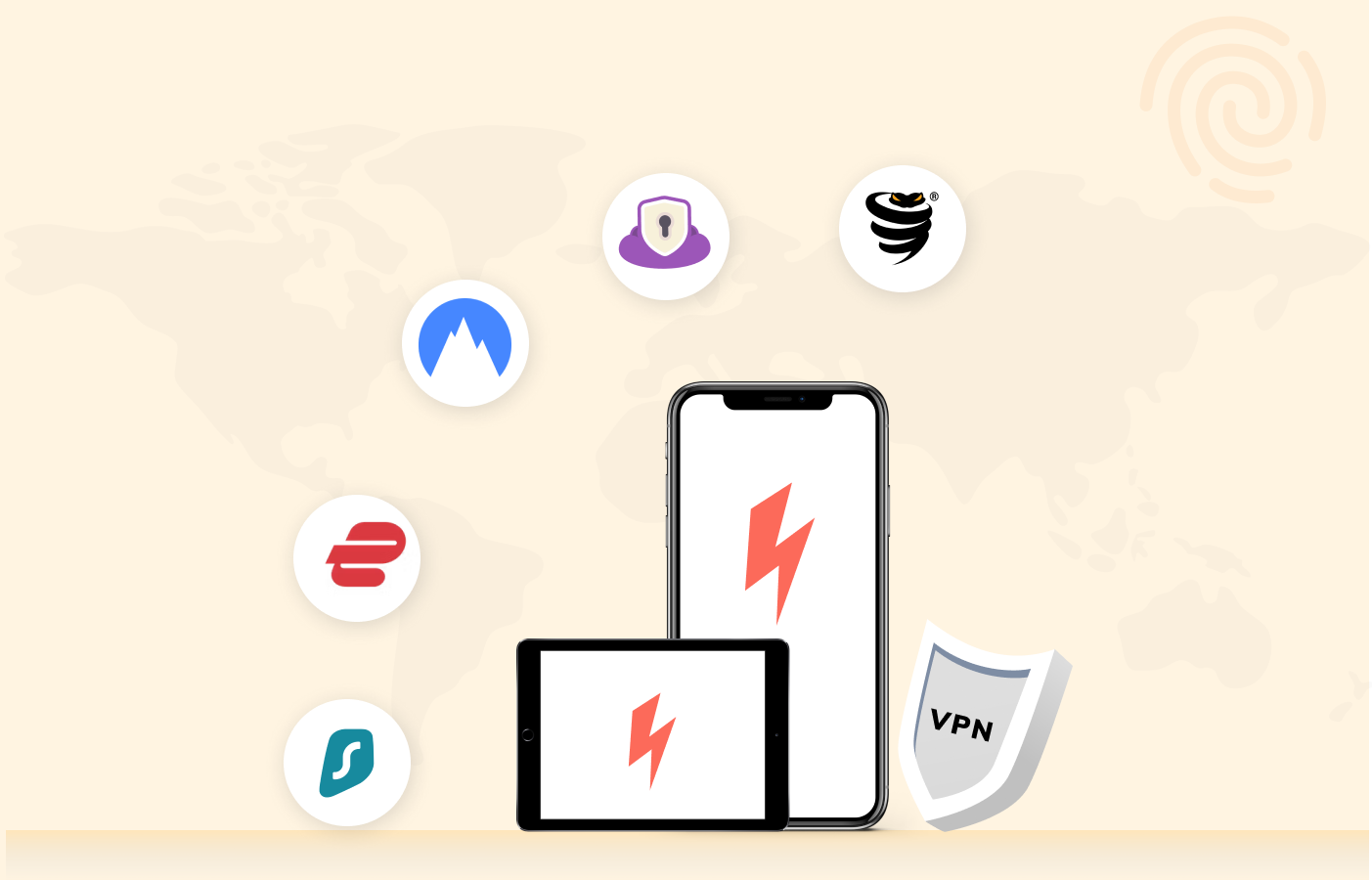 PrivacySavvy's top VPN choice displayed on an iPhone