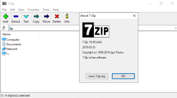 7-Zip encryption