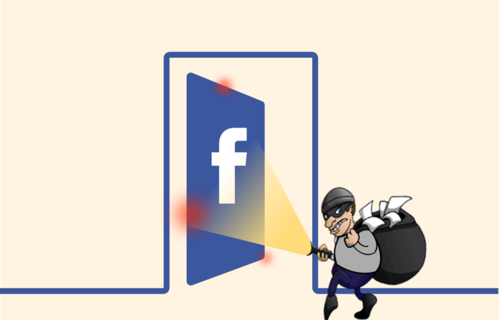 Facebook passwords phishing attack