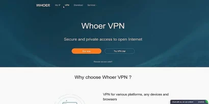 Whoer VPN review