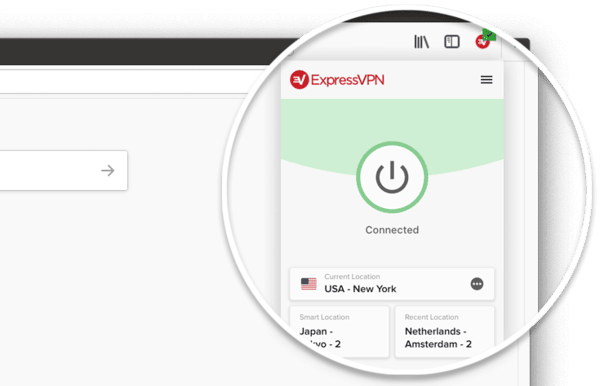 ExpressVPN browser extention