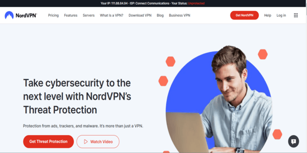NordVPN threat protection