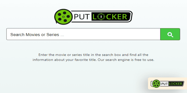 Putlocker homepage