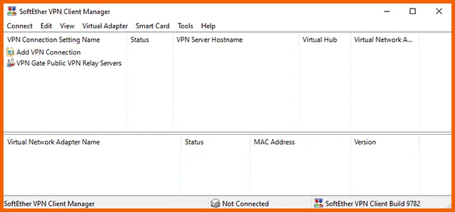 VPN Gate’s appearance and ease-of-use