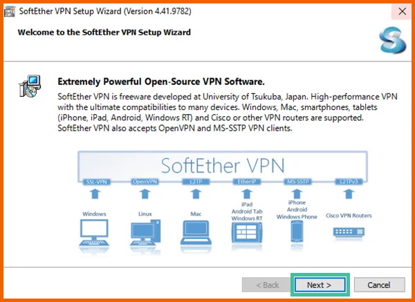 VPN Gate’s website and installation process