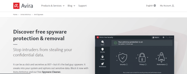 Avira Spyware