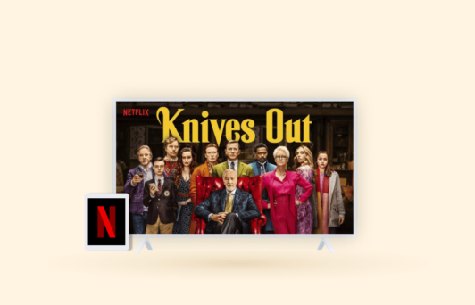 Knives Out on Netflix