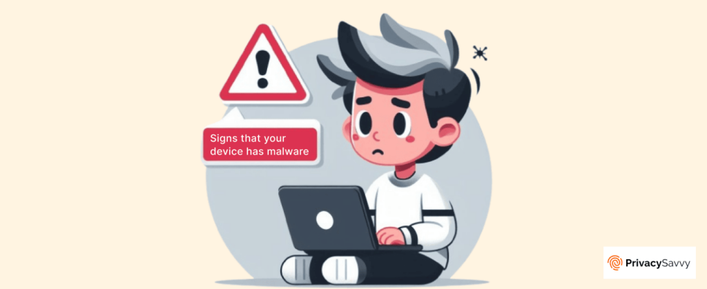 Signs that your device has malware