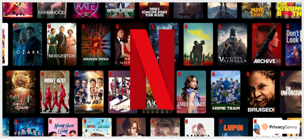 Netflix interface