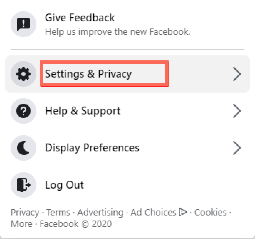 Make your profile private on Facebook mobile