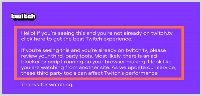 What is Twitch purple screen error, and how to solve it?