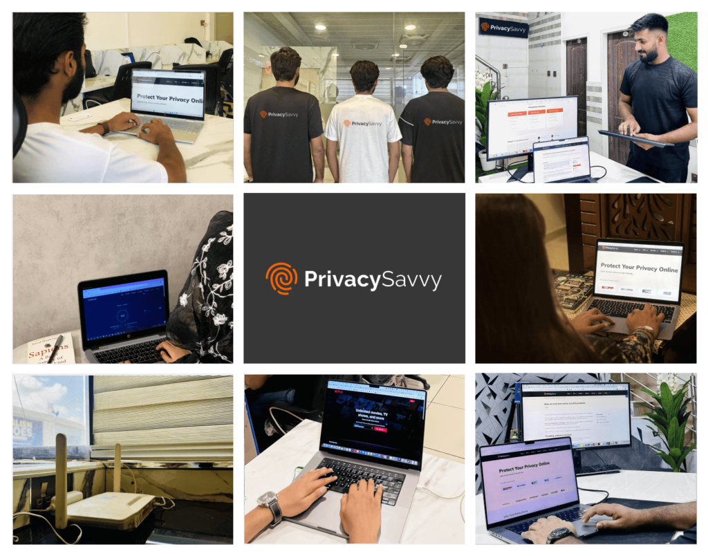 PrivacySavvy about team part combined photo