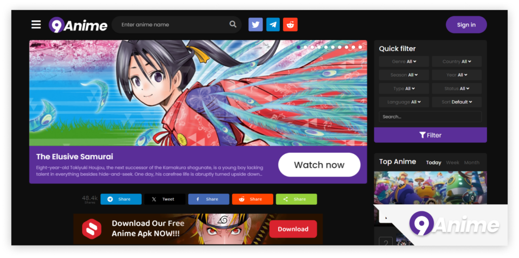 Why do you need a site like 9anime?