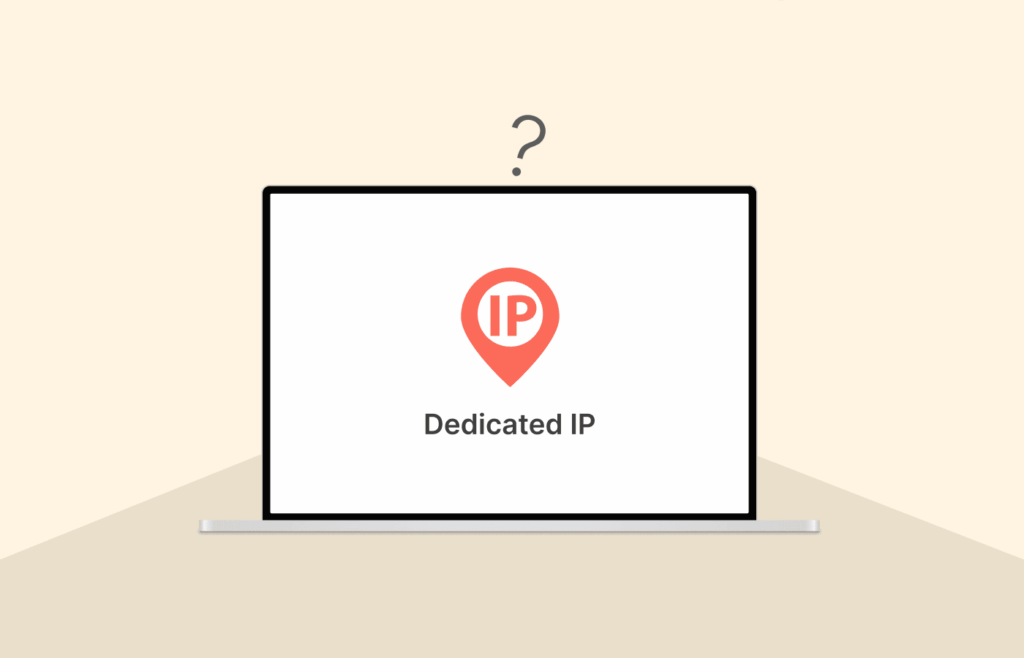 What is a dedicated IP address?
