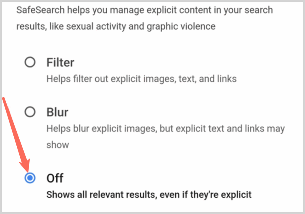Show most relevant results