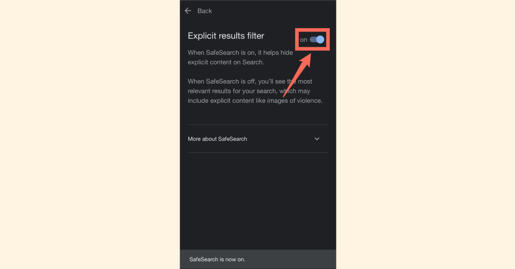 What is SafeSearch