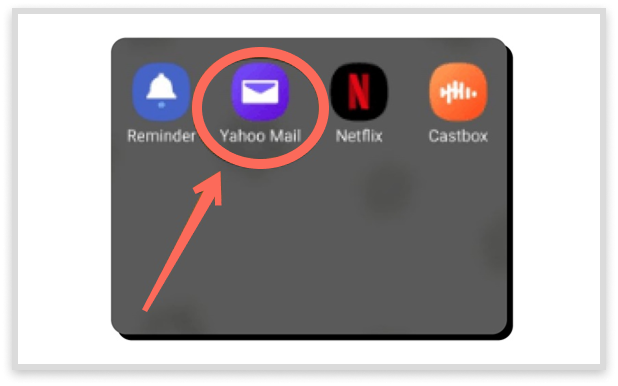 find the Yahoo Mail app