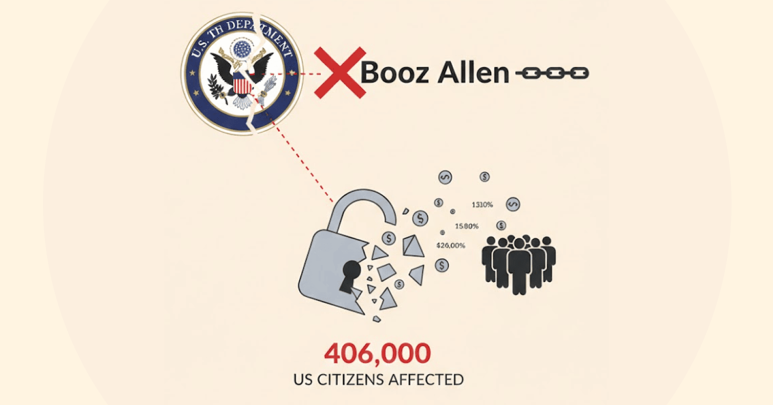 US Treasury Cancels All Contracts with Booz Allen Hamilton After Insider Data Breach