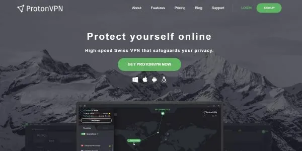 ProtonVPN Best VPNs 600x300
