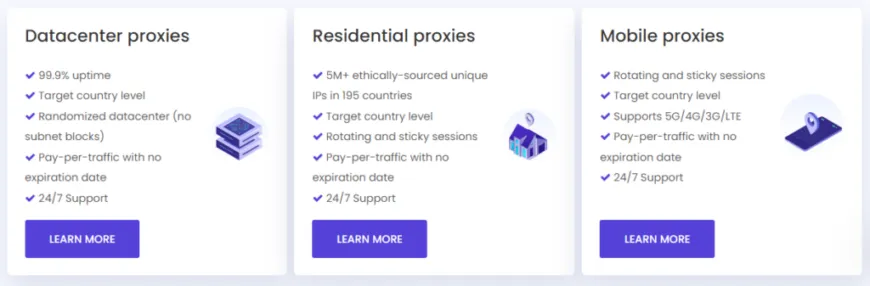 Dataimpulse proxy network