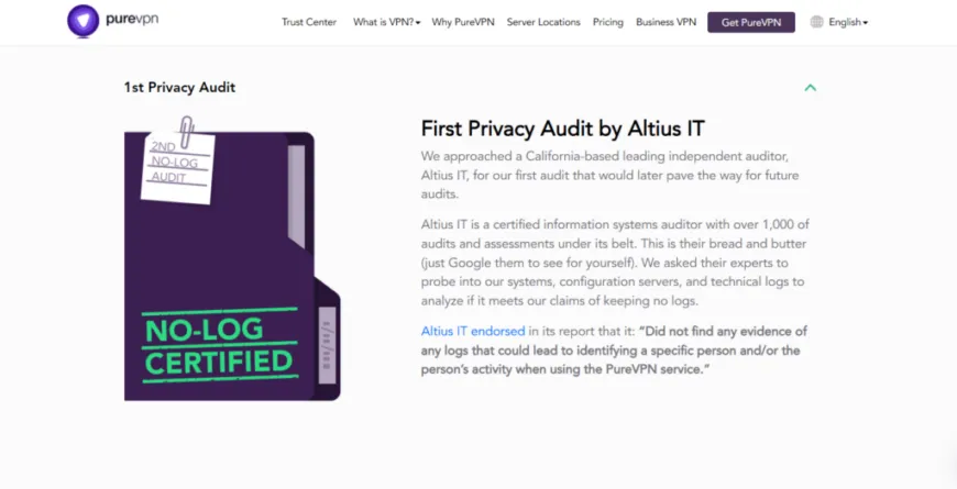 PureVPN-audit