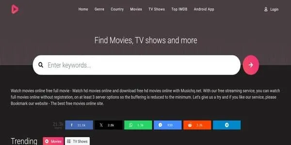 websites for movies unblocked