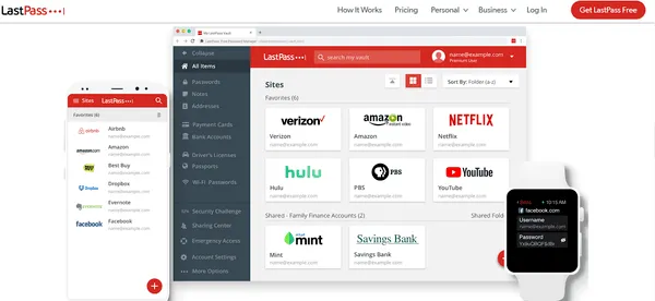 Lastpass for encryption