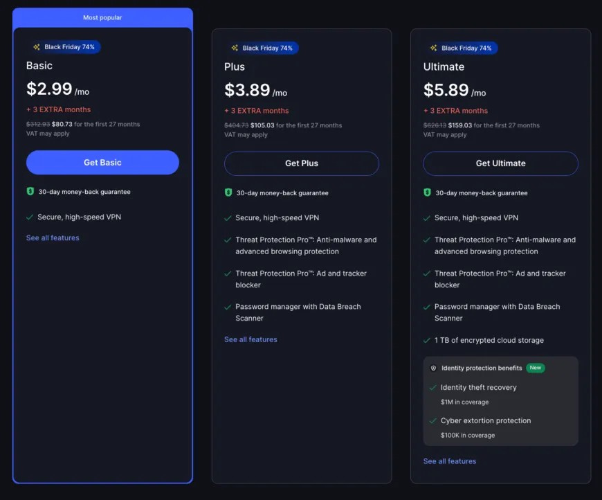 NordVPN new pricing