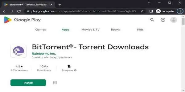 BitTorrent-App
