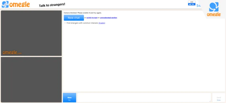 omegle-interface