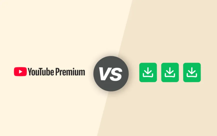 YouTube Premium vs Regular download options