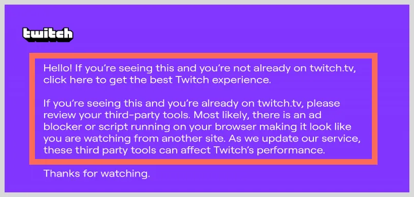 What is Twitch purple screen error, and how to solve it?