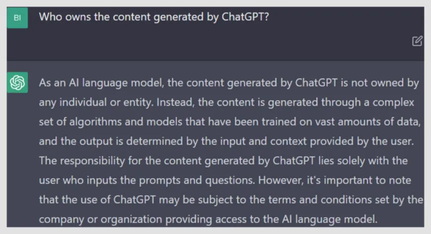 Can you trust the content generated by ChatGPT?