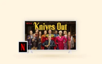 Knives Out on Netflix