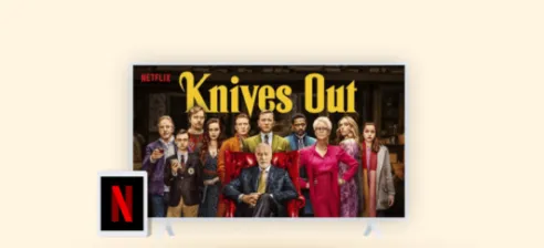 Knives Out on Netflix