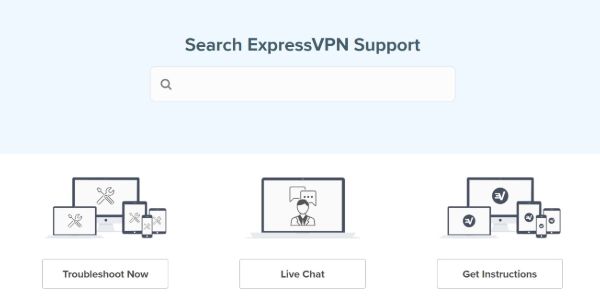 ExpressVPN Support 600x300